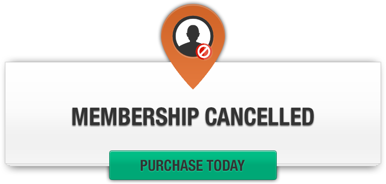 Je membership is gecanceld